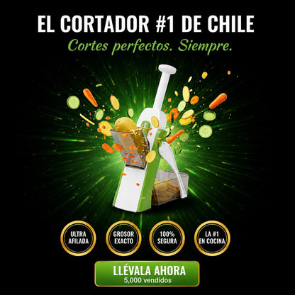 Picadora de Verdura Estilo Brava — Cortes Uniformes en Segundos, Sin Cuchillo ni Esfuerzo.