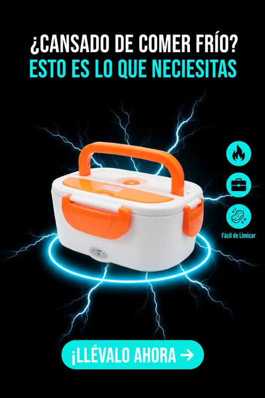 Lonchera eléctrica calentadora portátil — ¿Cansado de comer frío?
